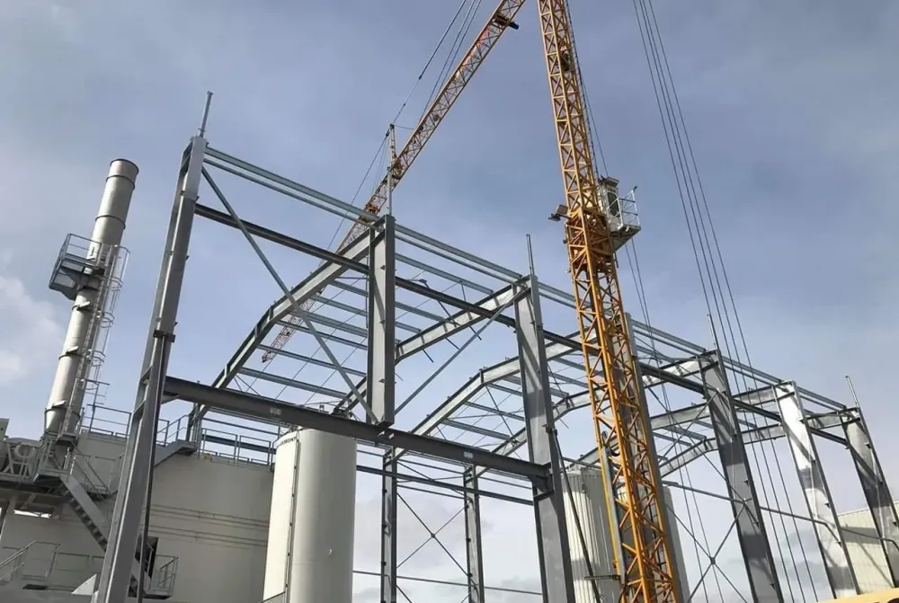 Construction métallique près de Angers